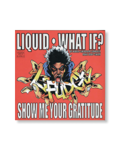 L Fudge - Liquid What If? Show Me Your Gratitude - Sticker