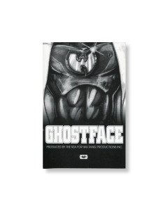 Ghostface Killah - Ironman -  4" X 6" - Sticker - Black on white