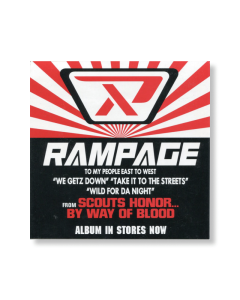 Rampage - Scouts Honor by way of Blood - Sticker