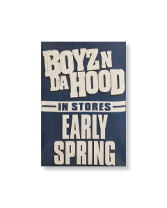 Rare Original - Boyz n da Hood - 19" x 27" - Cardboard Street Poster