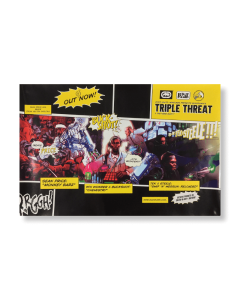 Boot Camp Clik – Triple Threat - Poster - 12" x 18"