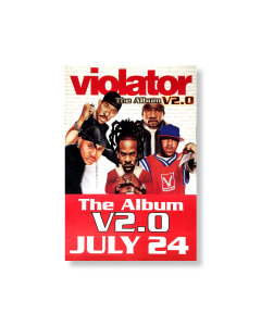 Violator V2 #1 Cardboard 24" X 36" Street Poster