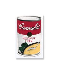 Cannabis - Cream of THC - Diecut Sticker