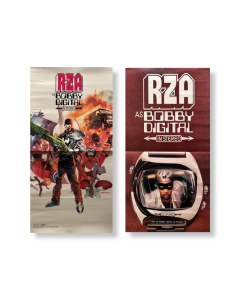 Rza - Bobby Digital  - 12" X 24" - Double sided poster on cardstock