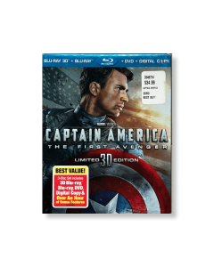 Captain-America-The-First-Avenger-3D-Blu-ray - DVD