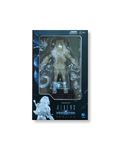 HIYA Exquisite Mini Series 1/18 Scale 5 Inch AVP2 Invisible Wolf Predator Cloack Action Figure