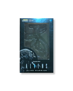 HIYA Exquisite Mini Series 1/18 Scale 5 Inch ALIENS Alien Warrior Blue Action Figure