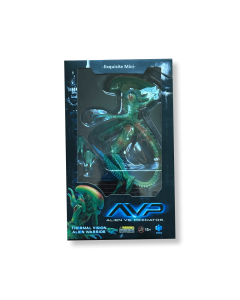 HIYA Exquisite Mini Series 1/18 Scale 5 Inch AVP Thermal Vision Alien Warrior Action Figure