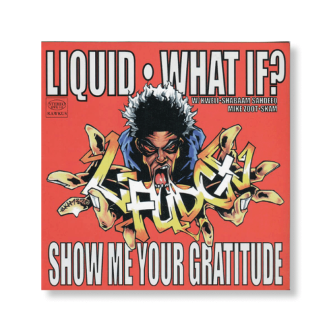 L Fudge - Liquid What If? Show Me Your Gratitude - Sticker