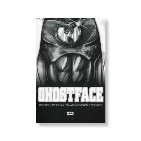 Ghostface Killah - Ironman - 4" X 6" - Sticker - Black on white
