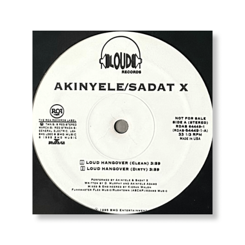 Akinyele / Sadat X - Loud Hangover (12", Promo)